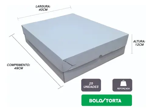 Caixa para Bolo - Nº06