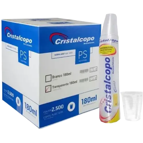 Copo Descartável - Cristal Copo